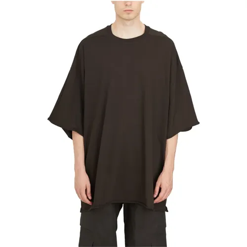 Dunkler Staub T-Shirt Rick Owens - Rick Owens - Modalova