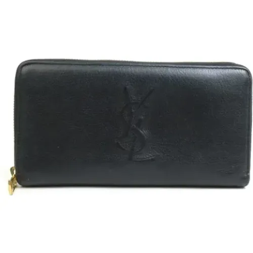 Pre-owned Leather wallets , unisex, Sizes: ONE SIZE - Yves Saint Laurent Vintage - Modalova