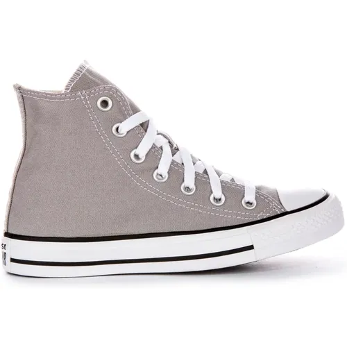 Classic High Top Trainers in Grey , male, Sizes: 11 UK, 7 UK, 7 1/2 UK, 2 1/2 UK, 10 UK, 4 UK, 10 1/2 UK, 12 UK, 5 1/2 UK, 3 1/2 UK, 3 UK, 6 UK, 5 UK, - Converse - Modalova