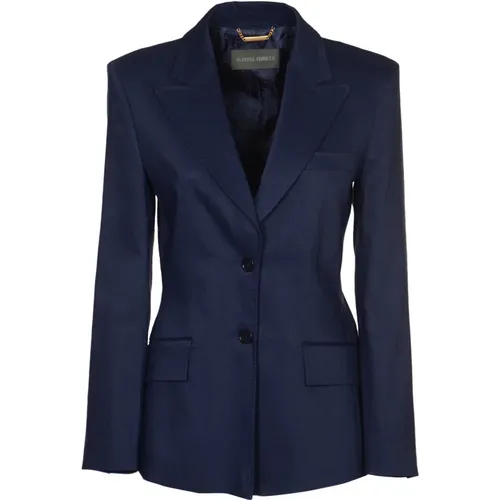 Blaue Jacken für Frauen - alberta ferretti - Modalova