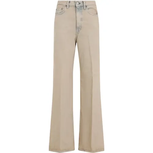 Helle Sand Jeans , Damen, Größe: W25 L32 - Acne Studios - Modalova