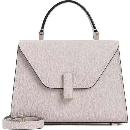 Nude Leder Crossbody Tasche - Valextra - Modalova