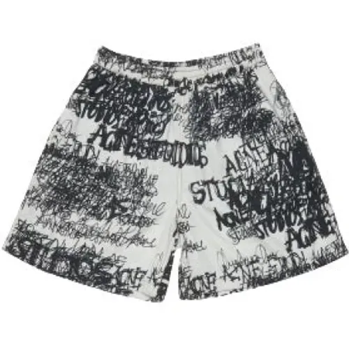 Blumenmuster-Shorts , Herren, Größe: L - Acne Studios - Modalova