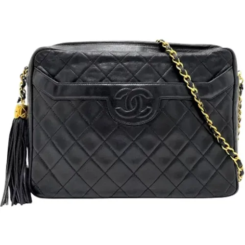 Pre-owned Leather chanel-bags , female, Sizes: ONE SIZE - Chanel Vintage - Modalova