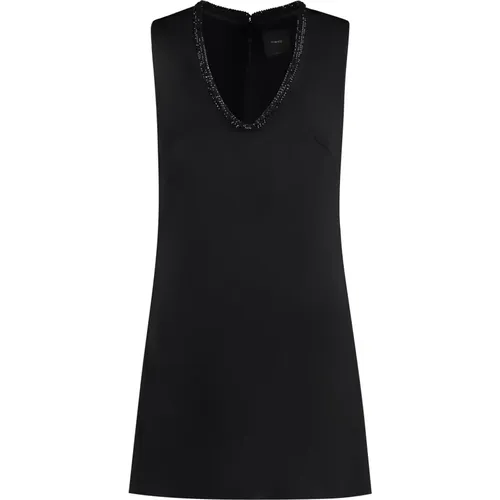 Besticktes Cady-Kleid , Damen, Größe: S - pinko - Modalova