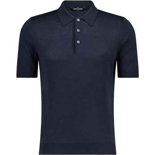 Polo Shirts , male, Sizes: 2XL - Gran Sasso - Modalova