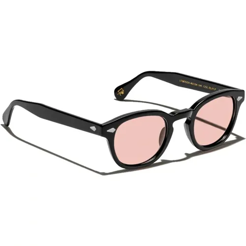 Oval Acetate Sunglasses NY Rose , unisex, Sizes: 46 MM - Moscot - Modalova