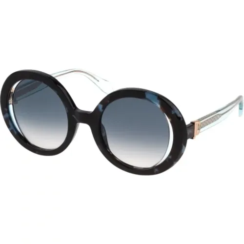 Blaue Acetat Sonnenbrille für Frauen - Just Cavalli - Modalova