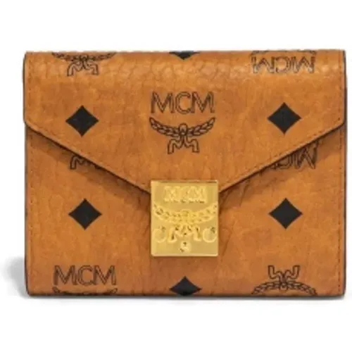 Tracy dreifach gefaltete Brieftasche in Visetos - MCM - Modalova