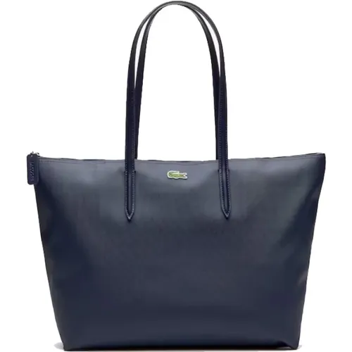 Bags with Internal Zip Pocket and Logo Embroidery , female, Sizes: ONE SIZE - Lacoste - Modalova