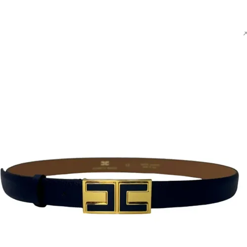 Logo Belt , female, Sizes: M, L, XL - Elisabetta Franchi - Modalova