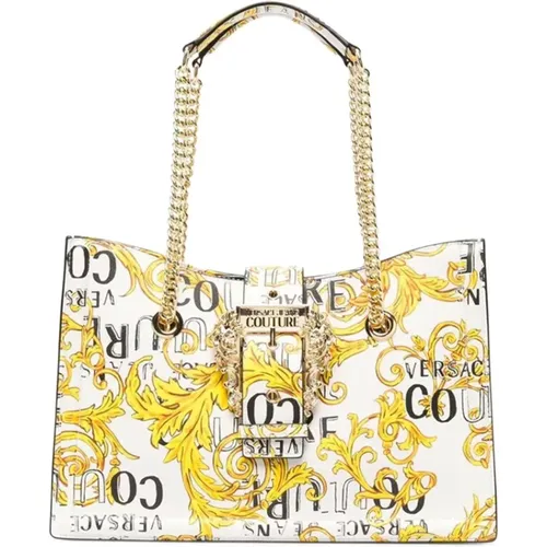 Baroque Tote Bag , female, Sizes: ONE SIZE - Versace Jeans Couture - Modalova