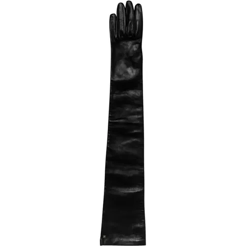 Long Gloves , female, Sizes: 7 IN - Max Mara - Modalova