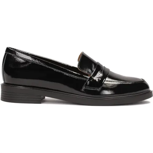 Damen lackierte Loafer , Damen, Größe: 39 EU - Kazar - Modalova