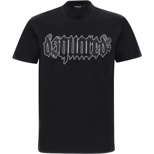 T-shirts and Polos , male, Sizes: S, XL - Dsquared2 - Modalova