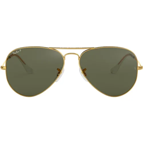 Rb3025 Sonnenbrille Aviator Classic Polarisiert , Damen, Größe: 58 MM - Ray-Ban - Modalova