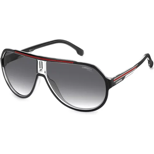 Schwarze Rot/Grau Getönte Sonnenbrille,Sunglasses - Carrera - Modalova