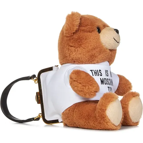 Teddybär Design Tasche - Moschino - Modalova