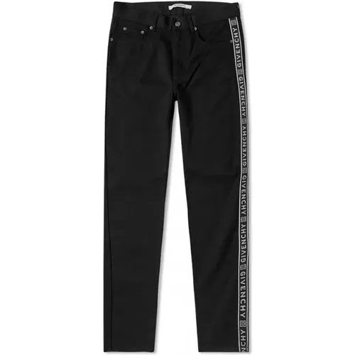 Schwarze Denim Slim Stretch Jeans , Herren, Größe: W32 - Givenchy - Modalova