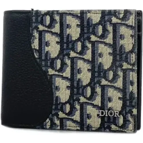 Pre-owned Leather wallets , male, Sizes: ONE SIZE - Dior Vintage - Modalova