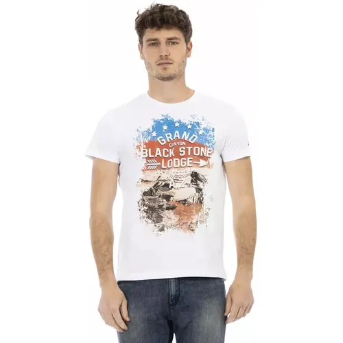 Klassisches Rundhals T-Shirt - Trussardi - Modalova