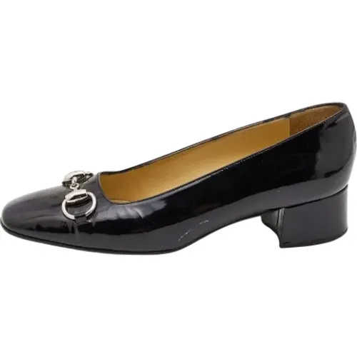 Pre-owned Leather heels , female, Sizes: 5 UK - Gucci Vintage - Modalova