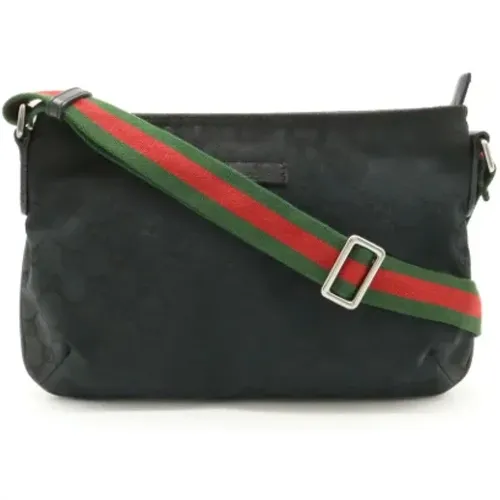 Pre-owned Canvas gucci-bags , female, Sizes: ONE SIZE - Gucci Vintage - Modalova