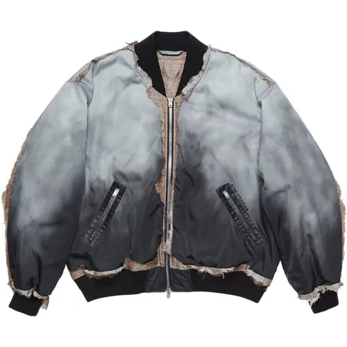 Moderne Leichte Jacke mit Gebrauchtem Effekt - Comme des Garçons - Modalova