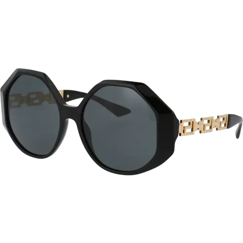 Stylish Sunglasses with Model 0Ve4395 , female, Sizes: 59 MM - Versace - Modalova