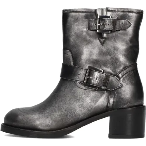 Edgy Biker Boots New-Camperos Stil , Damen, Größe: 39 EU - Bronx - Modalova