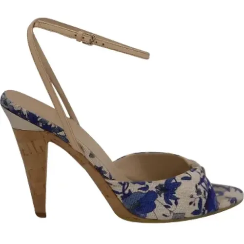 Pre-owned Canvas heels , female, Sizes: 5 UK - Gucci Vintage - Modalova