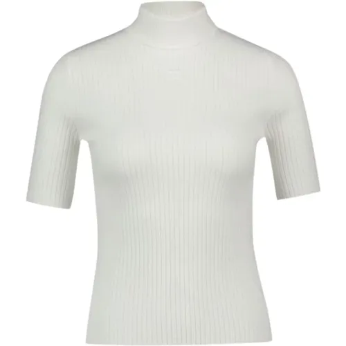 Weißer Baumwoll-Jumper T-Shirt Reedition , Damen, Größe: M - Courrèges - Modalova