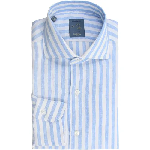 Shirts Light , male, Sizes: 3XL, 2XL, M, 4XL, L - Barba - Modalova