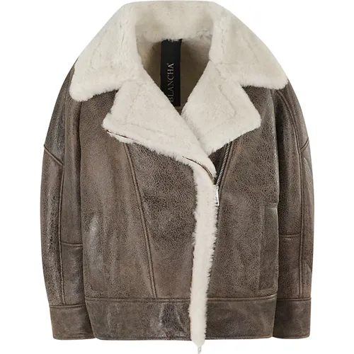 Shearling Winterjacke Blancha - Blancha - Modalova