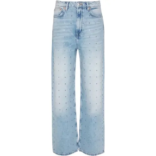 Shelly Wide Jeans , female, Sizes: W27 - Samsøe Samsøe - Modalova