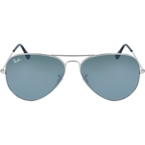 Flight Mirror Aviator Sunglasses , unisex, Sizes: 58 MM - Ray-Ban - Modalova