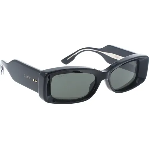 Stilvolle Schwarze Sonnenbrille - Gucci - Modalova