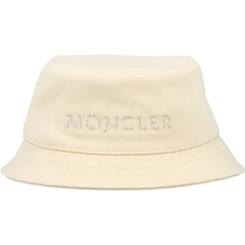 Stylish Bucket Hat for Everyday Wear , female, Sizes: 54 CM - Moncler - Modalova
