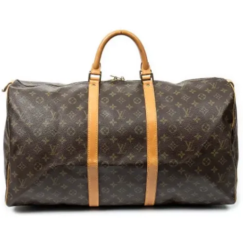 Pre-owned Canvas travel-bags , female, Sizes: ONE SIZE - Louis Vuitton Vintage - Modalova