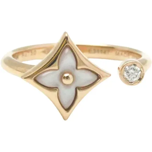 Pre-owned Rose Gold rings , female, Sizes: ONE SIZE - Louis Vuitton Vintage - Modalova