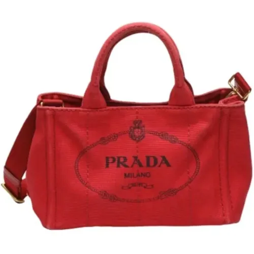 Pre-owned Denim prada-bags , female, Sizes: ONE SIZE - Prada Vintage - Modalova