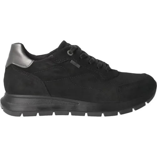 Schwarze Gore-Tex Damensneaker , Damen, Größe: 38 EU - IGI&Co - Modalova