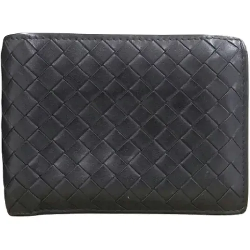 Pre-owned Leather wallets , male, Sizes: ONE SIZE - Bottega Veneta Vintage - Modalova