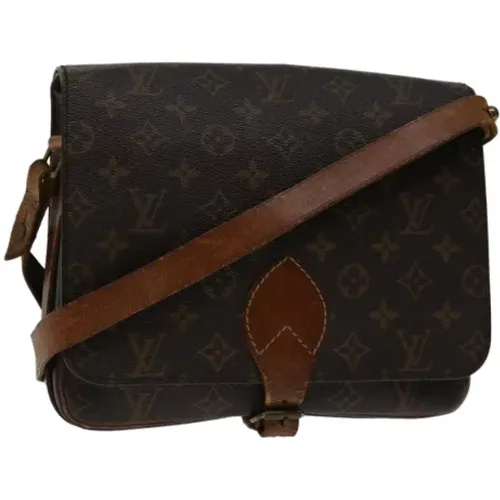 Pre-owned Canvas shoulder-bags , female, Sizes: ONE SIZE - Louis Vuitton Vintage - Modalova