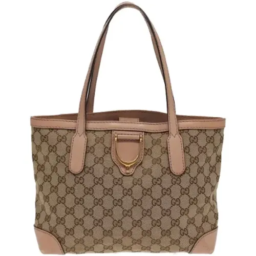 Pre-owned Canvas gucci-bags , female, Sizes: ONE SIZE - Gucci Vintage - Modalova