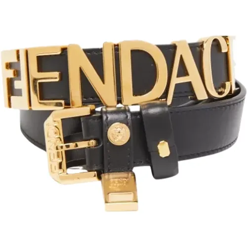 Pre-owned Leather belts , female, Sizes: ONE SIZE - Fendi Vintage - Modalova