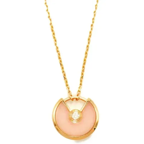 Pre-owned Rose Gold necklaces , female, Sizes: ONE SIZE - Cartier Vintage - Modalova