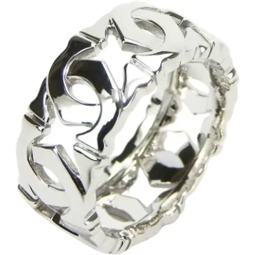 Pre-owned White Gold rings , female, Sizes: ONE SIZE - Cartier Vintage - Modalova