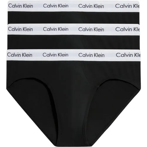 Men's Briefs Set Logoed Elastic , male, Sizes: M - Calvin Klein - Modalova
