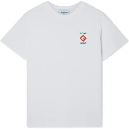 Sport Logo 3D T-Shirt , Herren, Größe: M - Casablanca - Modalova